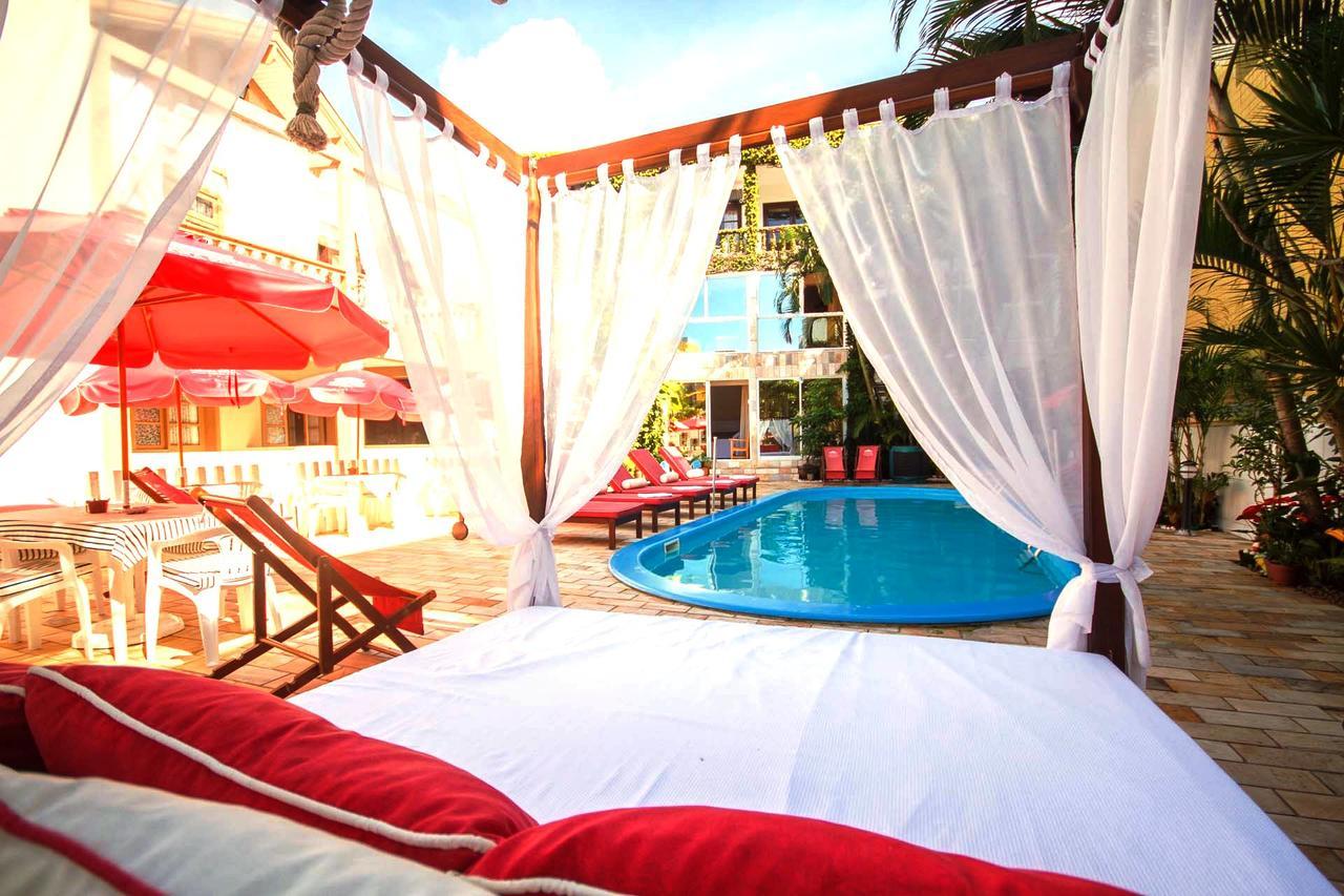 Hotel Cabana Suica Guaratuba Bagian luar foto